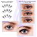 Syloripha Cluster Lashes Individual Lashes D Curl Professional Lash Extension DIY False Eyelashes Fluffy Soft (Eyelash Sets 50D) - Buy Online on GoSupps.com