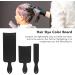 3pcs Hair Dye Board Slip Resistant Frosted Handle Hair Dye Highlighting Board for All Hair Foils Hair Dye Longs and Short Board Coloring Sets - Buy Online on GoSupps.com