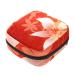 Unique lily flower ladies napkins-storage bags portable menstrual cup bag with zipper for teenagers girls women women