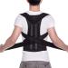 Posture Correction Belt Fitness Harness Adjustable Shoulder Strap Back Brace Clavicle Support Suitable for Male and Female Makes Exercise More Efficient (Color : Black Size : XXL) (Black Xx (Black