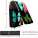 Buy Leather Lipstick Case Organizer with Mirror - Mini Butterfly & Rose Lip Gloss Holder - Perfect Travel Accessory - Buy Online on GoSupps.com