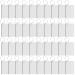 Duufin 120 Pieces Rectangle Sublimation Keychain Blanks Double Side Heat Transfer Blanks MDF Blank Board Key Rings Blanks for Sublimation DIY and Craft