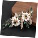FOMIYES Women Hair Accessories Hair Clip for Thin Hair Girls Hair Clips Bride Hair Clips Hair Clips Decoration Women Hairpin Green Crystal Barrette Hairclips Metal Hair Piece Miss Leaves - Buy Online on GoSupps.com