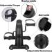 Mini Cycle Bike Foot Pedal Exercise Machine - Portable Arm and Leg Recovery Peddler Exerciser in Black - Buy Online on GoSupps.com