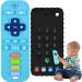 Teething Toys for Babies 2 Pack Baby Teething Toys Baby Toys 3-6 Months 6-12 Months Mobile Phone & Remote Control Teether for Baby Toddler Infant Baby Boy Girl Teether Chew Toys