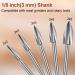 15 Pieces Wood Carving and Engraving Drill Bit Set  Including Engraving Drill Accessories Bit and HSS Carbide Wood Milling Burrs for DIY Wood Crafts Supplies - Buy Online on GoSupps.com