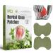 MQ Pain Relief Patches Knee Pain Relief Plasters Knee Pain Paste Wormwood Sticker 12PCS Pain Relieving for Neck/Knee/Muscles Joints Pain