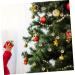 ABOOFAN 100 Pcs Christmas Berries Christmas Tree Baubles Red Berries Glitter Berry Stems Holly Berry Picks Xmas Balls Ornaments Christmas Decoration Diy Glitter Powder Decorations Foam Goldenx2pcs 6.5X1.5CMx2pcs - Buy Online on GoSupps.com