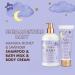 Shea Moisture Baby Care Set - Relaxing Nighttime Shampoo Bath Milk & Body Cream for Delicate Skin | Manuka Honey & Lavender | International Shipping - Buy Online on GoSupps.com