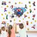 3D Mario Cartoon Wallpaper Wall Decals for Kids Bedroom - Nursery Decor Sticker - Buy Online on GoSupps.com