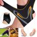 Neuben Fusswickel - Restore Plantar Fasciitis Foot Wraps | Ankle Bandage for Soccer & Football | Red (3 Pair L EU 42-45) - Buy Online on GoSupps.com