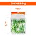 Full Circle ZipTuck Reusable Sandwich Bags - Eco-Friendly Palm Leaves (Set of 2) - Buy Online on GoSupps.com