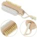 FOMIYES 2 Pi ces Brosse Double Face Avec Pierre Ongles Pour Bain Quotidien Portable - Buy Online on GoSupps.com