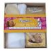 Cookie Crumbles Cookie Mix Kit Gift Set Contains Soft 100% Cotton Chef s Hat With Adjustable Velcro Fastening Suitable For Kids Aged 2-14 Sunny Oat And Raisin Cookie Mix And A Wooden Spoon. 380g