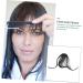 MAGICLULU Piece Womens Hair Clips Ladies Wigs Black Hair Clips French Barrette Bangs Hair Clip Thick Braided Hair Clips Clip Bangs Clip in Fringe Clip in Bangs Real Hair Slim Curtain Miss medium Black - Buy Online on GoSupps.com