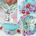 DNCG Perfume Refillable Bottle Portable Perfume Atomiser Fancy Retro Frosted Blue Restoring Glass Perfume Bottle with Butterfly Stopper Empty Refillable - Buy Online on GoSupps.com