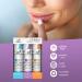 ArtNaturals Lip Balm Serum Trio - Hyaluronic, Retinol, Vitamin C - Chapstick for Dry, Chapped Lips - Lip Repair - 3 x .15 Oz - Buy Online on GoSupps.com