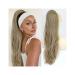 Ponytail Extension Ponytail Extension 26 Inch Long Wavy Multi-Layered Drawstring Ponytail Hair Extensions for Women Heat Resistant Synthetic Ponytail Hairpieces Ponytail Hairpiece for Women (Color : 26inches 184A