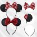 2 pieces Mouse Ears Mouse Ears Headband Black and white and black and white polka dot colourways Suitable for carnivals parties and other events Suitable for adults and children - Buy Online on GoSupps.com
