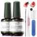 Candy Lover Gel Nail Polish Remover Kit - 2 Pack Professional Gel Polish Remover for Nails with Cuticle Pusher & Cuticle Oil and Nail File Gel Remover for Nails in 3-5 Minutes Doesn't Hurt Nails 2pcs Gel Nail Polish Remover