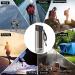 Joypur BPA-Free Water Filter Bottle | 4-Stage Integrated Filter Straw for Camping, Hiking, Travel Abroad | Emergency Backpacking Survival | Replaceable Filter | A-Gray - Buy Online on GoSupps.com