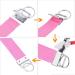 Qovydx 45Pcs 1 Inch Silver Wristlet Key Fob Hardware Set with Split Rings - Ideal for Keychains and Lanyards - Buy Online on GoSupps.com
