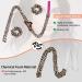 Cobinaan Women Heatless Hair Curlers - Leopard Print Headband Rollers for Long & Natural Hair - Buy Online on GoSupps.com