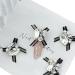 4pcs Stylish European Nail Decorations DIY Art Manicures Easy To Install Nail Embellishments For Salon Home Use Elegant Nail Accessories Pink - Buy Online on GoSupps.com