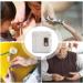 Lokaquk Electric Nail Trimmer - 3 Modes Adjustable Electric Nail Clippers for Seniors - Safety Fingernail Trimmer & Cutter Lighted Quiet Nail Scissors with Storage for Home Use White - Buy Online on GoSupps.com