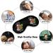 Crazy Flamingo Lady Sleep Mask Eye Cover for Sleeping Blindfold with Adjustable Strap Blocks Light Night Travel Nap for Men Women - Buy Online on GoSupps.com