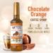 Matteo's Barista Style Sugar-Free Coffee Syrup Chocolate Orange Flavor Zero Calories and Sugar Keto Friendly Ideal for Lattes Cappuccinos Espresso Americano Indulgent Taste 25.4 Oz 1-Pack 750 ml (Pack of 2) - Buy Online on GoSupps.com
