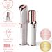 Finishing Touch Flawless Contour Rose Quartz Face Roller & Micro-Vibration Massage Device with Facial Hair Remover - 1-Pack Bundle - Buy Online on GoSupps.com