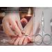 Extra Large Finger Eye Nail Scissors - Curved Cut Stainless Steel for Perfect Manicure - Buy Online on GoSupps.com