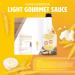 MORE Light Gourmet Sauce - Low-Calorie French Fry Mayo No Added Sugar or Fat (4 x 285ml) - Buy Online on GoSupps.com