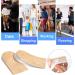 Adjustable Orthopedic 4-Layer Heel Lifts for Leg Length Discrepancy - Height Increase Insole for Men & Women with Heel Spurs, Achilles Tendonitis, Heel Pain - Cushion Inserts - Buy Online on GoSupps.com