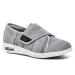GSFY Men's Diabetic Shoes Wide Width Orthopedic Shoes with Adjustable Strap Non-Slip Lightweight Diabetic Edema Shoes for Swollen Feet Arthritis Neuropathy 13 Wide Light Grey