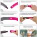 Ultrasport Hula Hoop - Strengthen Back & Abs | Easy Assembly Soft Foam Snap Together - Ideal for Beginners & Advanced Users (Pink/Gray - Buy Online on GoSupps.com
