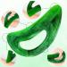 Big Gua Sha Massager - Gua Sha Body Tool for Neck Back & Legs | Lymphatic Drainage Massage Device (Green) - Buy Online on GoSupps.com