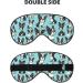 Buy Cute Boston Terrier Double-Sided Eye Mask | Unisex Sleep Shade Cover for Travel & Relaxation - Buy Online on GoSupps.com