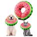 Inflatable breaking crause dog & hewn rake cat fwlwtwss protective collar dog with adjustable buckle dog collar leak protection for recovery after operations or wounds leak protection for dogs (s) neck: 12.7cm- 20.3cm s