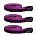 CAMNAL Climbing Sling UIAA CE Certified 16mm Nylon Sling 22KN(4840 lb) Climbing Sling 24-87in (60-220cm) Blue/Yellow/Purple 1/2/3 Pack (32 in/80 cm 3 Pack Purple) Purple 32 in/80 cm 3 pack