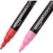Amazon Basics Bullet/Chisel Reversible Tip Chalk Markers  Bright Colors  Fine Point Bright Colors Fine Point - Buy Online on GoSupps.com