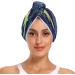 Watercolor Sharks Dry Hair Cap - Quick Drying Towel Set | Super Absorbent & Comfortable - Buy Online on GoSupps.com