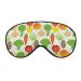 Cute Funny Vegetables Sleep Mask for Women Adjustable Sleeping Eye Shades Cover with Elastic Strap