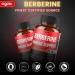 25in1 Premium Berberine Supplement 25600mg with Ashwagandha, Turmeric & More - Immune & Cardio Support - 60 Capsules - Buy Online on GoSupps.com