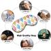 Summer Ice Cream Sleeping Blindfold Mask Cute Eye Shade Cover with Adjustable Strap for Women Men Night - Buy Online on GoSupps.com