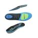 Sushn3D Plantar Fasciitis Insoles  Arch Support Insoles Orthotic Inserts for Men Women  Shock Absorption Running Athletic Insoles for High Arch Foot Pain Relief Black XS(Men 2-6 | Women 4-8)