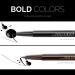 DLUX PROFESSIONAL Waterproof Liquid Eyeliner - Matte Brown | Smudge Proof, Long Lasting & Cruelty Free - Buy Online on GoSupps.com
