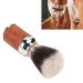 Premium Wooden Beard & Mustache Brush - Nylon Hair Shaving & Cleaning Brush for Men's Grooming | Ideal for Home Hairdressing Salons - Buy Online on GoSupps.com
