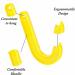 SUL Ring Pull Can Opener Designed for Weak Hands Weak Grip or Limited Dexterity Arthritis Elderly Children and Anyone with Low Strength Makes Easy Work of Opening Cans jar (Yellow) - Buy Online on GoSupps.com